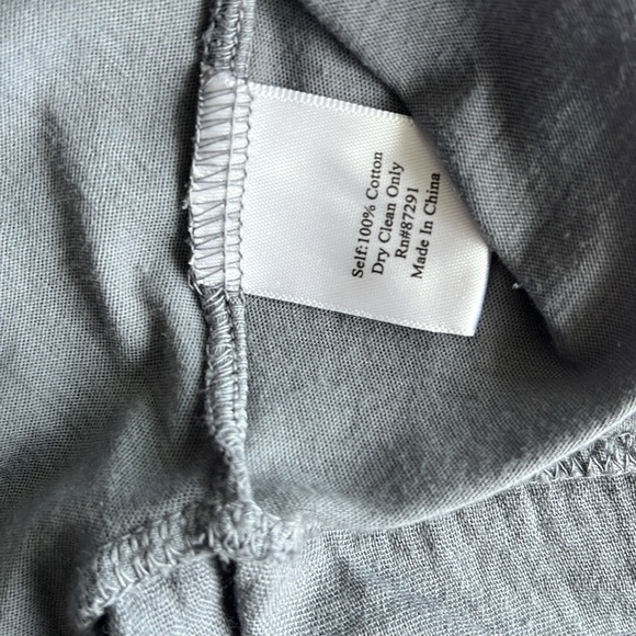 4 Love And Liberty Johnny Was gray flowy top /jacket S - Picture 4 of 5